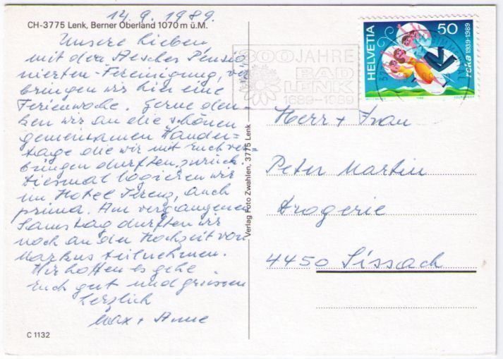 Cartes postales: Lenk - 4 Bild AK – D'occasion à Binningen par Mountainrider 1