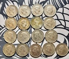Lot. Alte 10 Rappen und 20 Rappen , Jahrgänge 1942-1969
