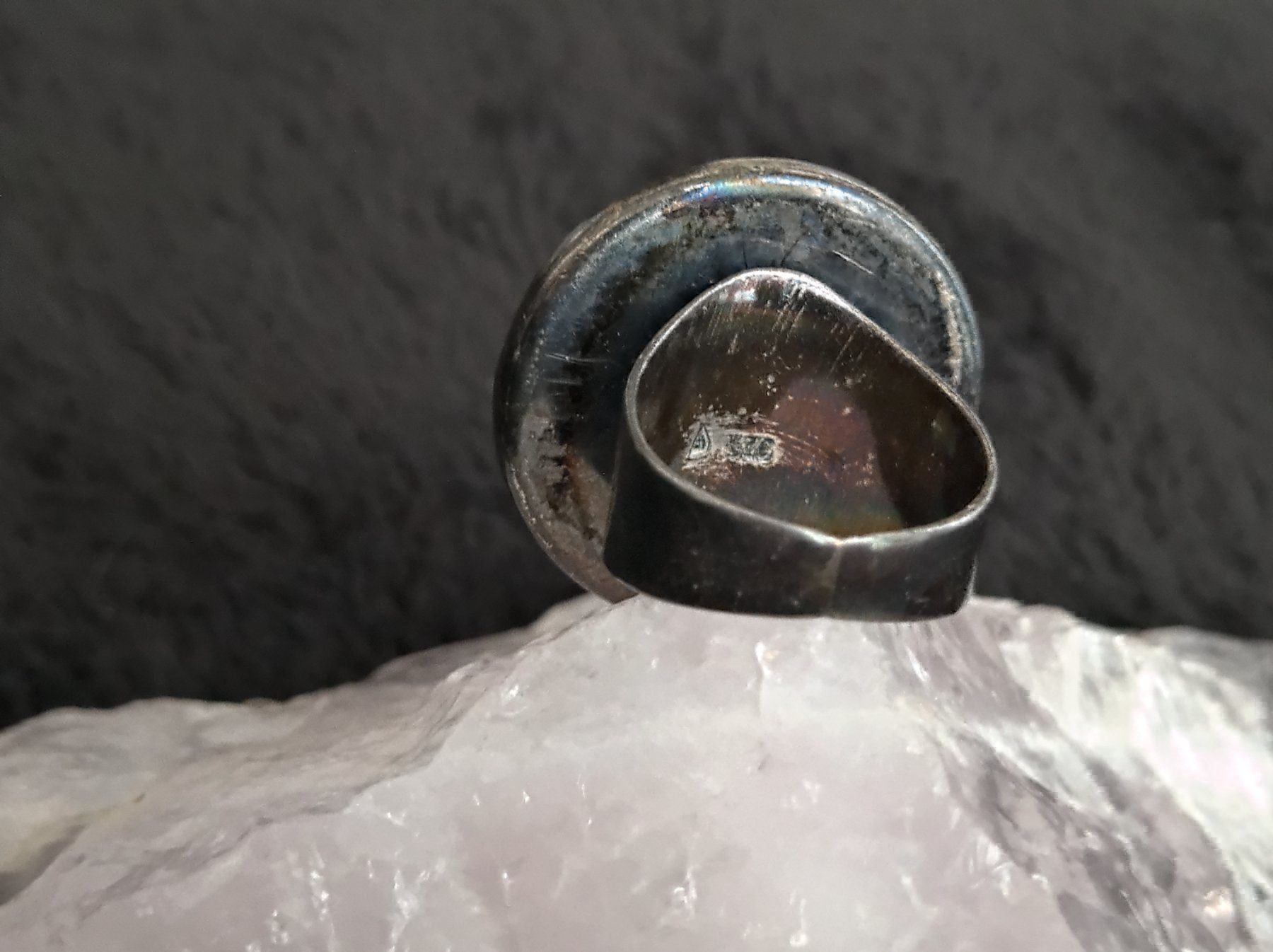 Anelli: Ring Silber 925 mit Edelstein – Usato da Istighofen venduto da Ringparadies 2