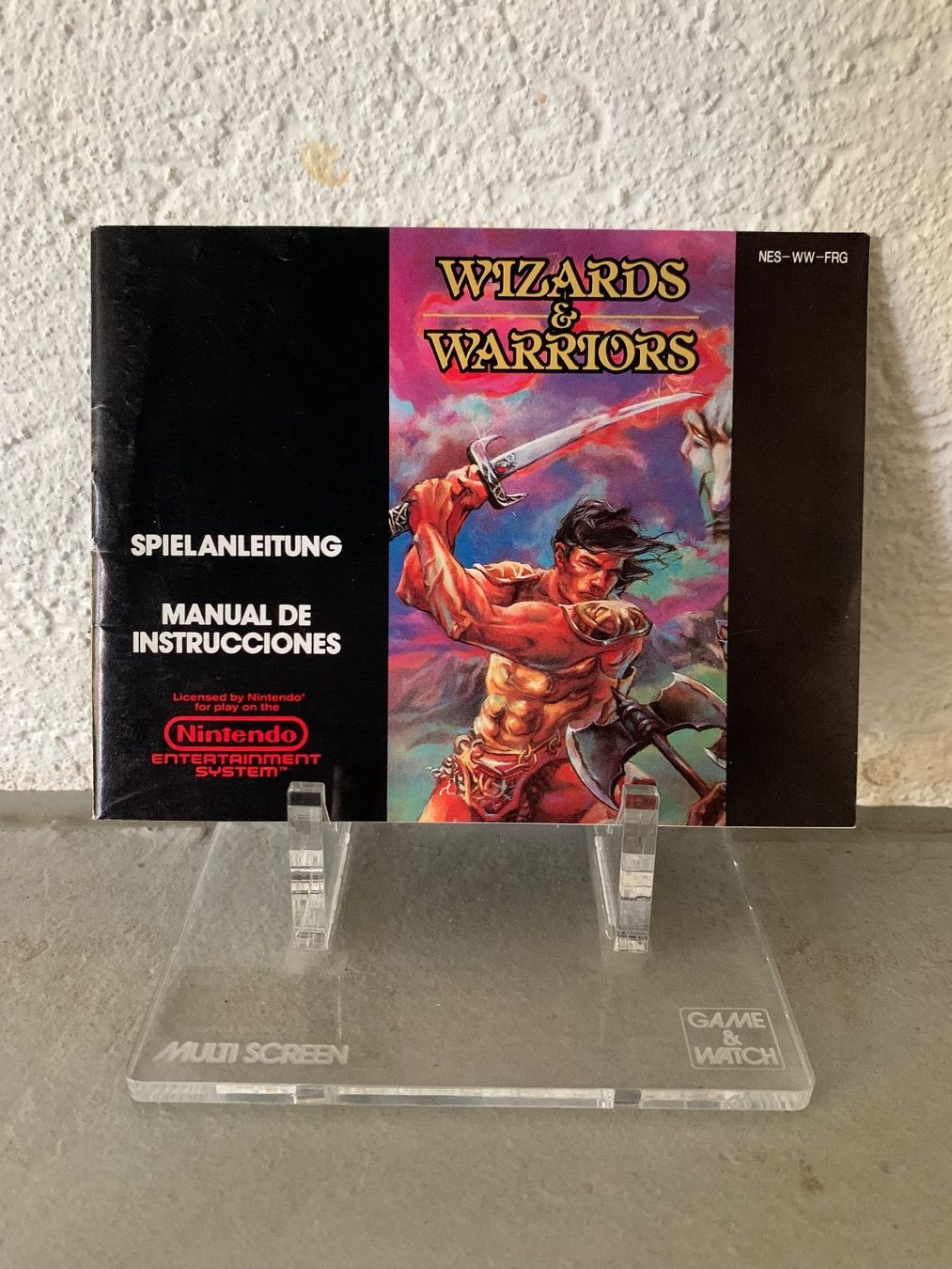 Nintendo Giochi: NES / Wizards & Warriors mit Anleitung – Usato da Kölliken venduto da sergesellsretro 2