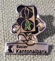 P114 - Pin Fussgänger Ampel Grün gehen - Basler Kantonalbank