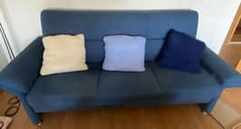Gratis - Blaues Sofa für gemütliche Stunden!