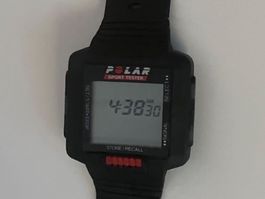 Polar Sport Uhr schwarz gebraucht