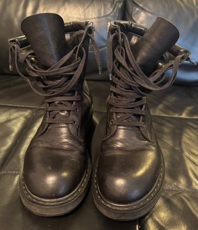 Rick Owens Anfibio Combat Boots