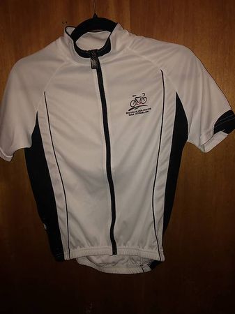 Sie Lady Schwarz weisses Velo Jersey neu mit Rv Tasche 2