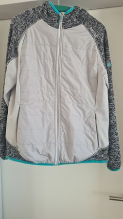 Regatta Outdoor Jacke Grau/Weiss, Grösse 44