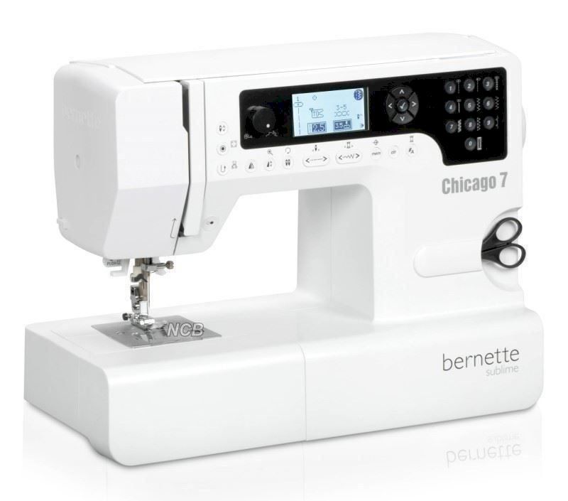 Machines à coudre: Bernette Chicago 7 - Nähmaschine – Neuf avec emballage d'origine à Bottighofen par zaap 4