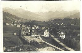 Krummenau Bahnhof Fotokarte