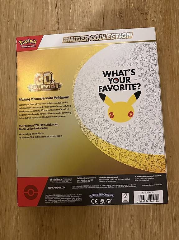 Carte collezionabili: Pokémon 30th Binder Collection Englisch  – Nuovo e nell'imballaggio originale da Emmen venduto da kat_ltp2 1
