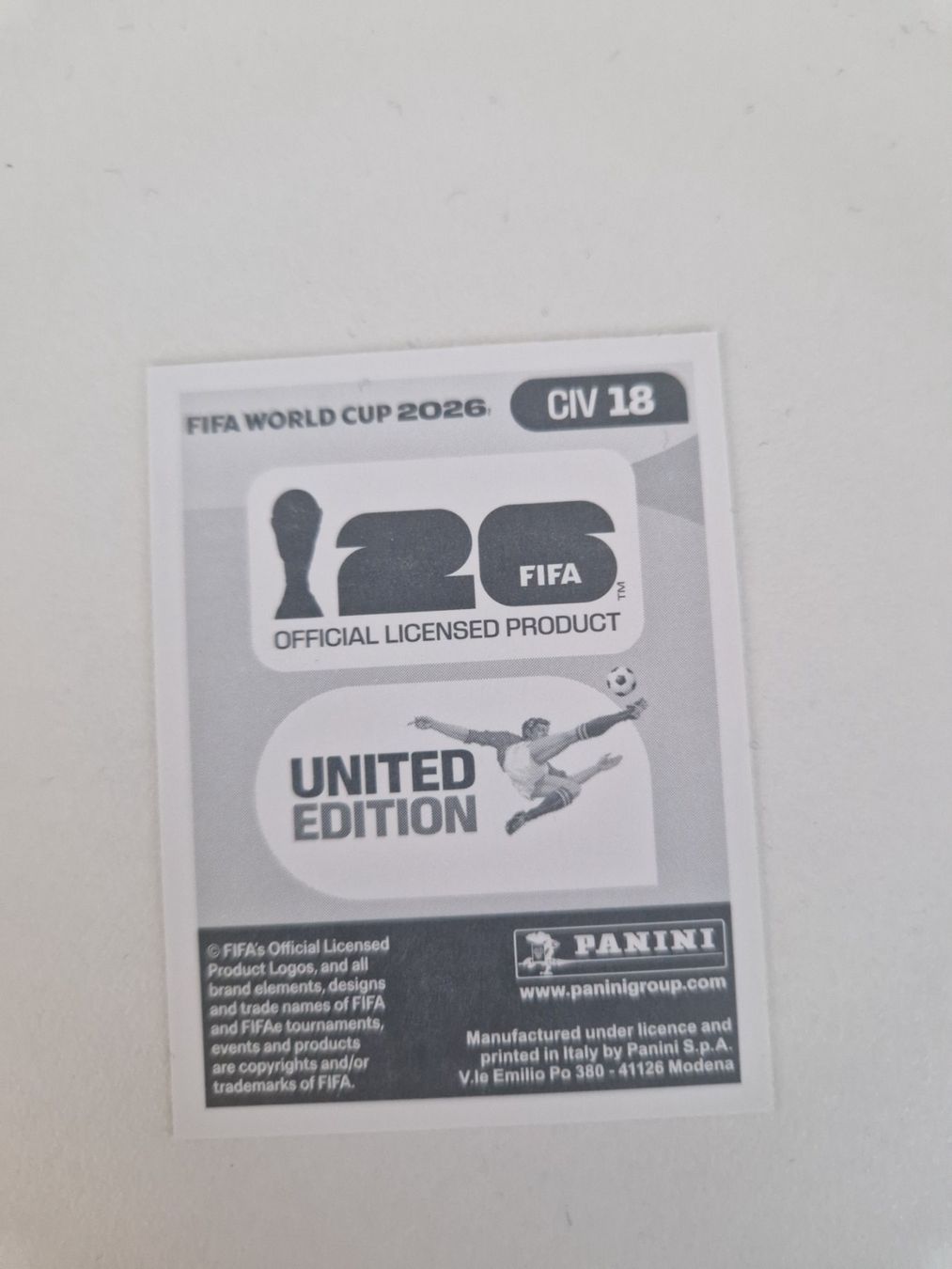 Panini Carte collezionabili: Panini Sticker CIV18 – Nuovo (secondo la descrizione) da Stüsslingen venduto da white_angel86 1