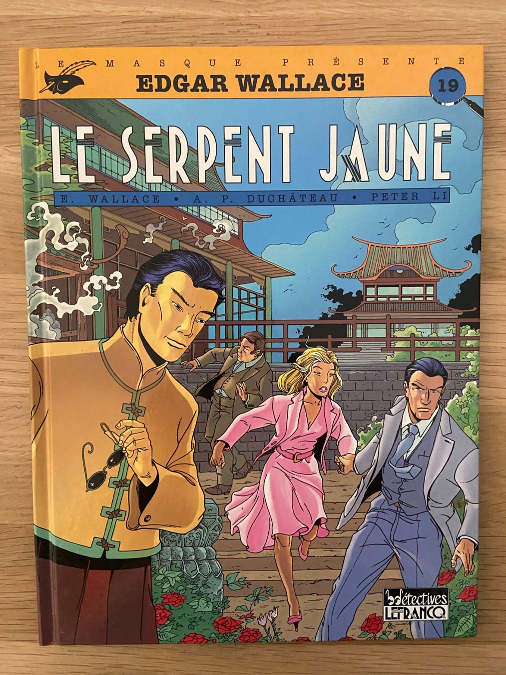Comics: EDGAR WALLACE / TOME 1 / LE SERPENT JAUNE – Gebraucht aus Corcelles-près-Payerne von 1562Comics