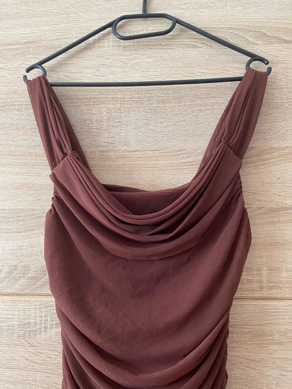 Robes: Robe longue drapee marron – Neuf (Voir description) à Montreux par Izapeche811 2