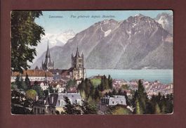 LAUSANNE depuis Beaulieu - 1910