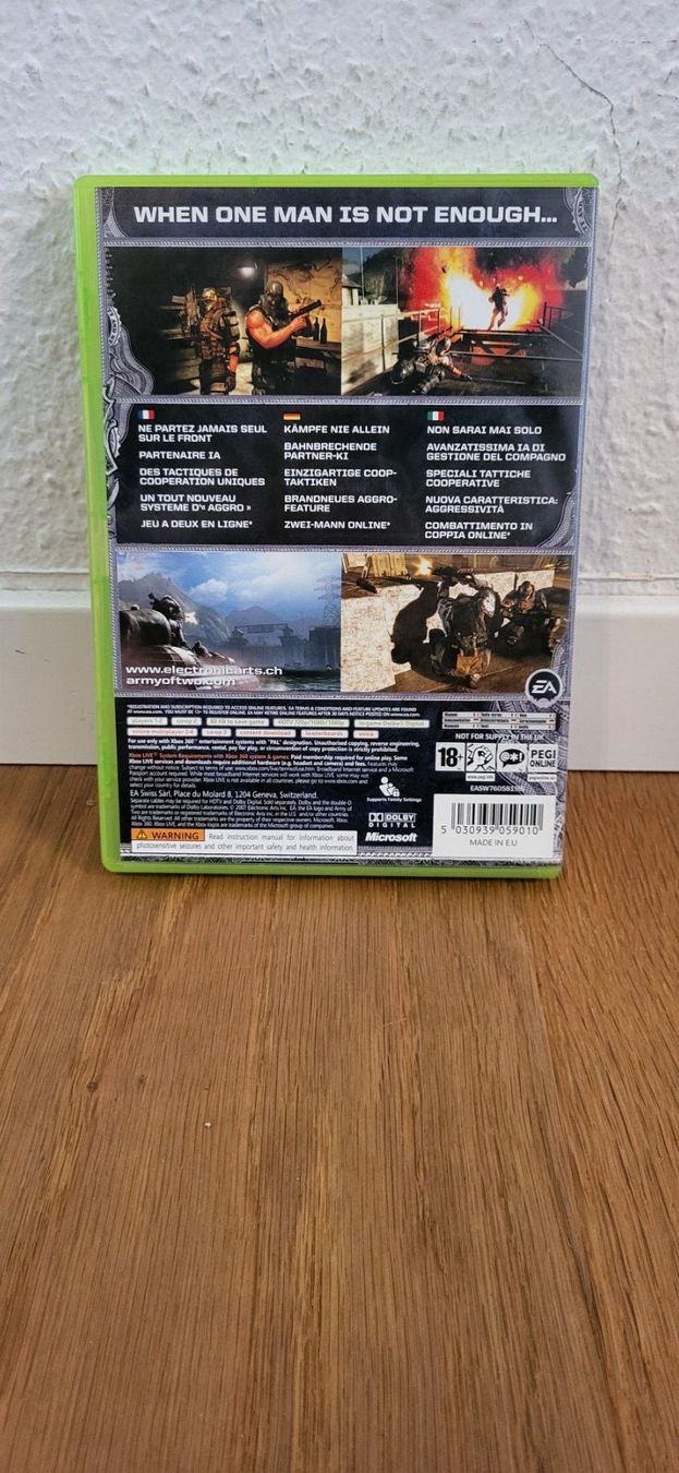 Microsoft Giochi: Xbox 360 - Army of Two – Usato da Münsingen venduto da DigitaleSpielecke 1