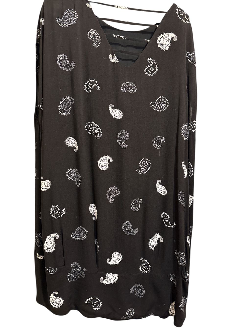 Vestiti: Kleid ärmellos schwarz gemustert - Gr. 46 – Usato da Pratteln venduto da sexty-nine-69 1