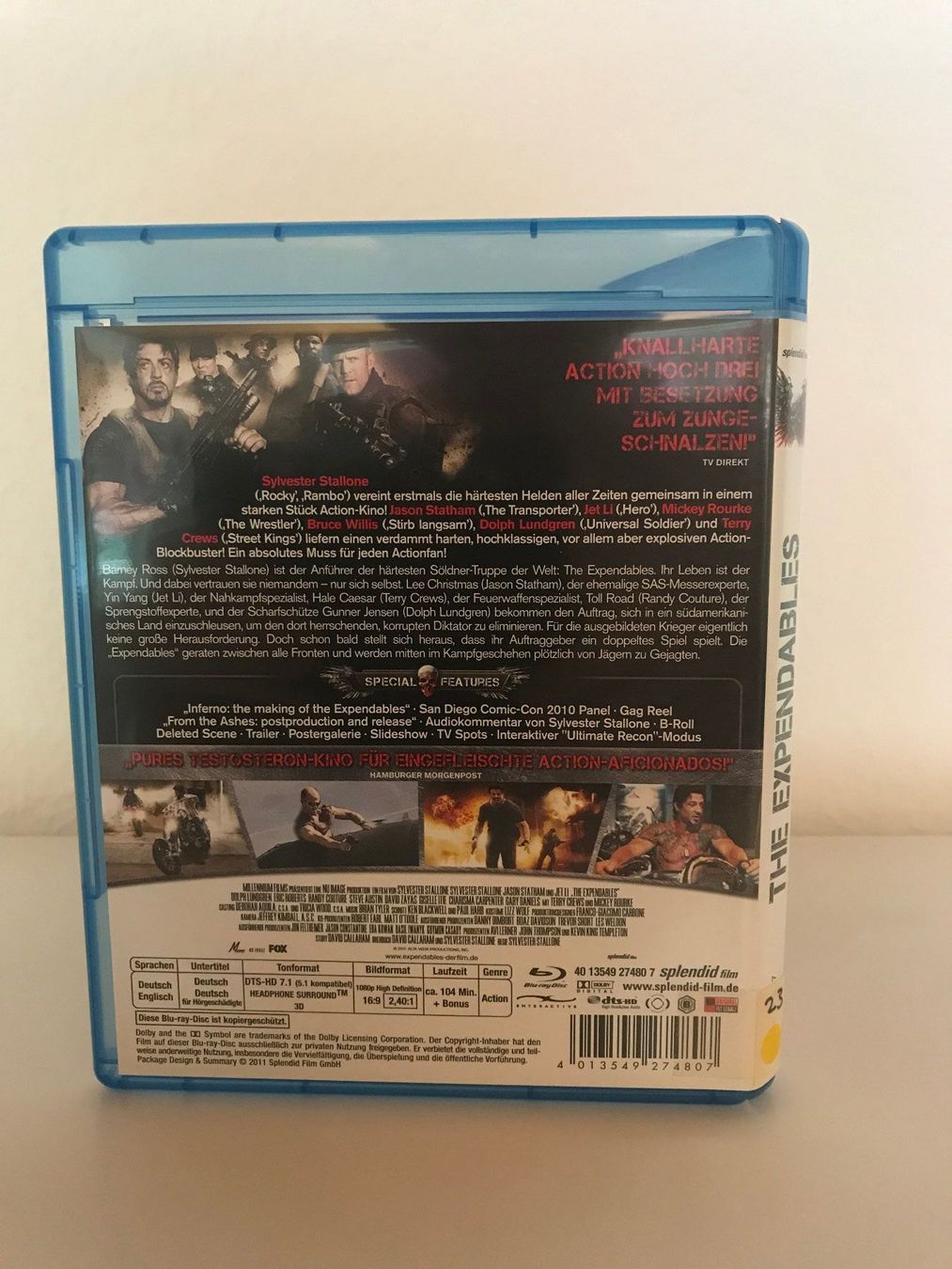 Tutti i DVDs: The Expendables - bluray – Nuovo (secondo la descrizione) da Liestal venduto da Adam-Grey 1
