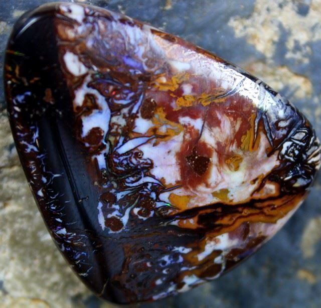 Pietre preziose: Australischer Boulder Opal 81.80Cts. – Usato da Bern venduto da Grindelwaldaus 3