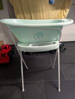 Babybadewanne mit Gestell und Ablaufschlauch