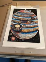 Plakat Signiert von Erich Staub