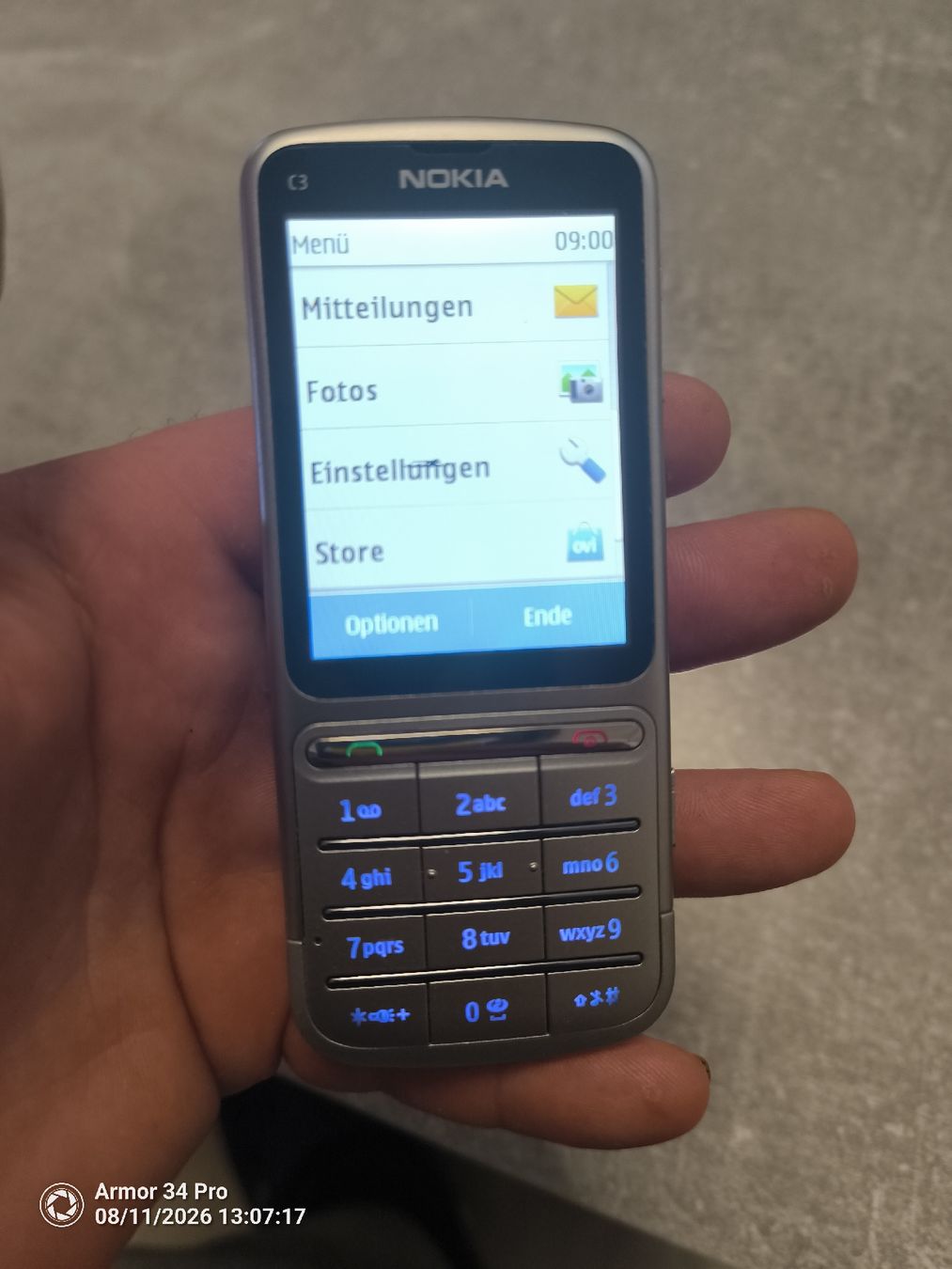 Nokia Handys / Smartphones: Nokia C3 Handy Silber gebraucht – Gebraucht aus Herzogenbuchsee von ioa_zcm6 5