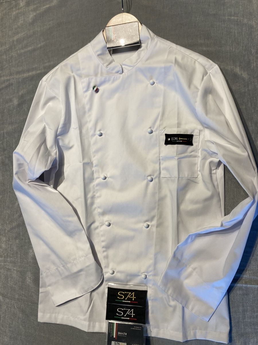 Jacken: Professionelle Kochjacke White size M – Neu und originalverpackt aus Märstetten von Shirt74