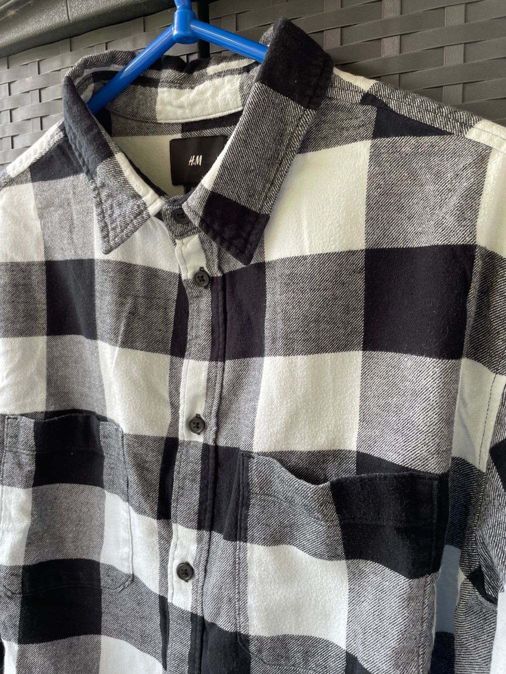 H&M Camicie: H&M - Regular Checkered Shirt – Usato da Chiasso venduto da Er_Mon 2