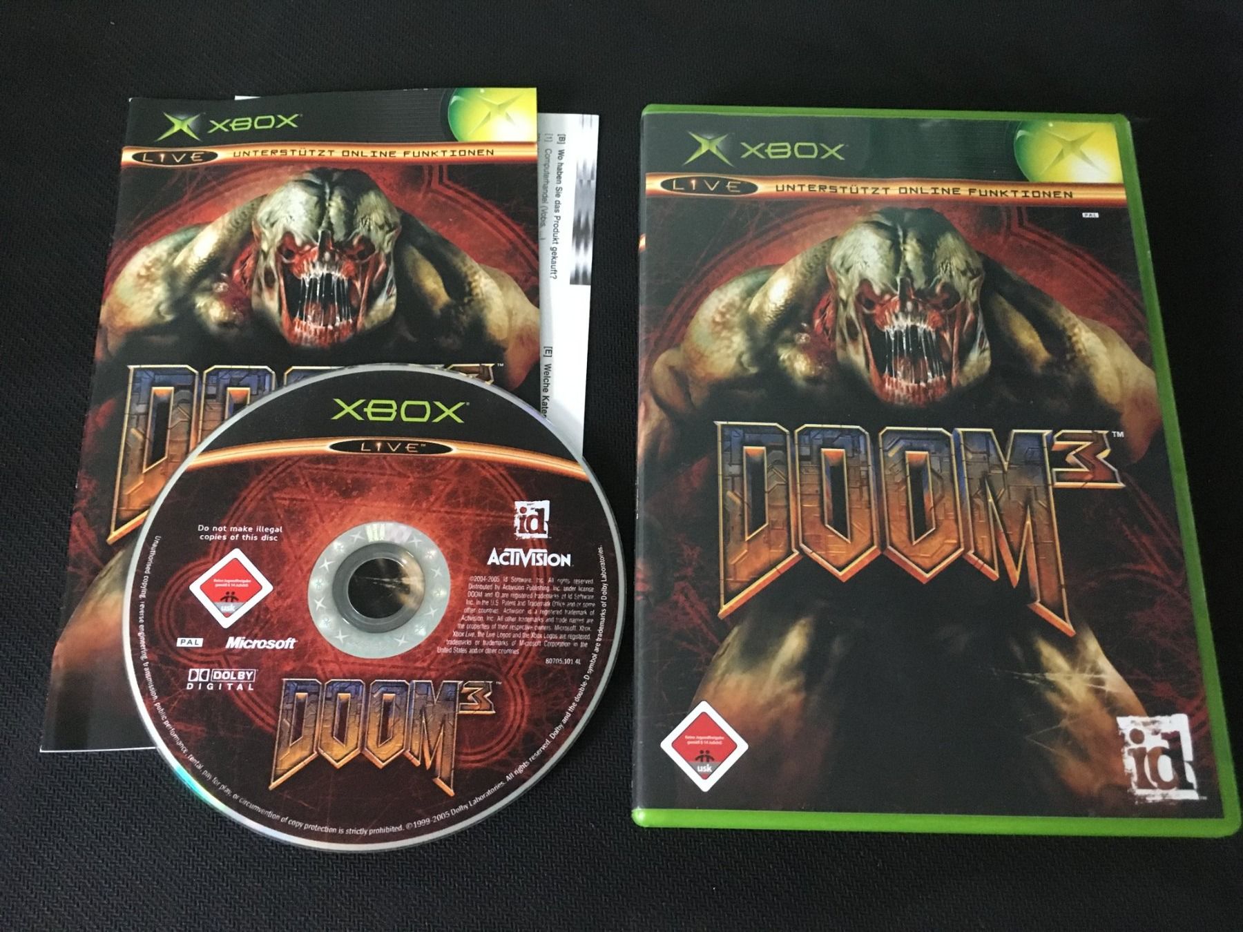 Microsoft Giochi: Doom 3 für Xbox – Usato da St.Gallen venduto da sjosjo