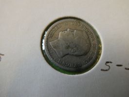 Serbien 1875, 50 Para - Silber