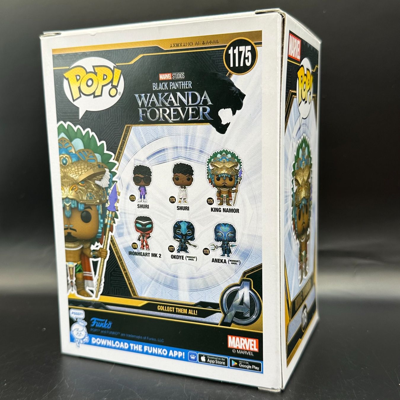 Funko Statuette: Funko Pop! Marvel Wakanda Forever King Namor 1175 – Usato da Düdingen venduto da Nerdworld 1