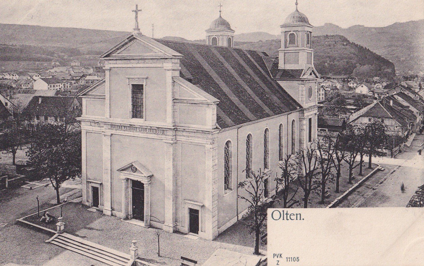 Cartes postales: Olten Stadtkirche und Umgebung – D'occasion à Olten par clotaldi