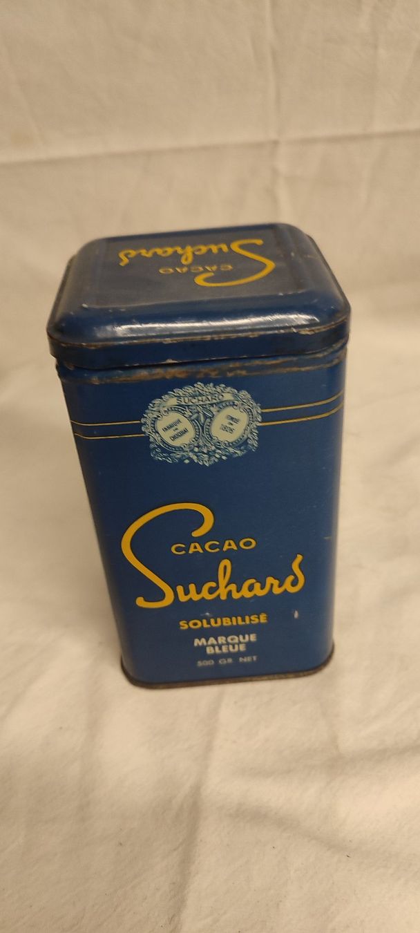 Suchard Barattoli: Wunderschöne alte Blechdose von SUCHARD CACAO 16 cm – Usato da Gelterkinden venduto da MYSTOREFORYOU4460 2