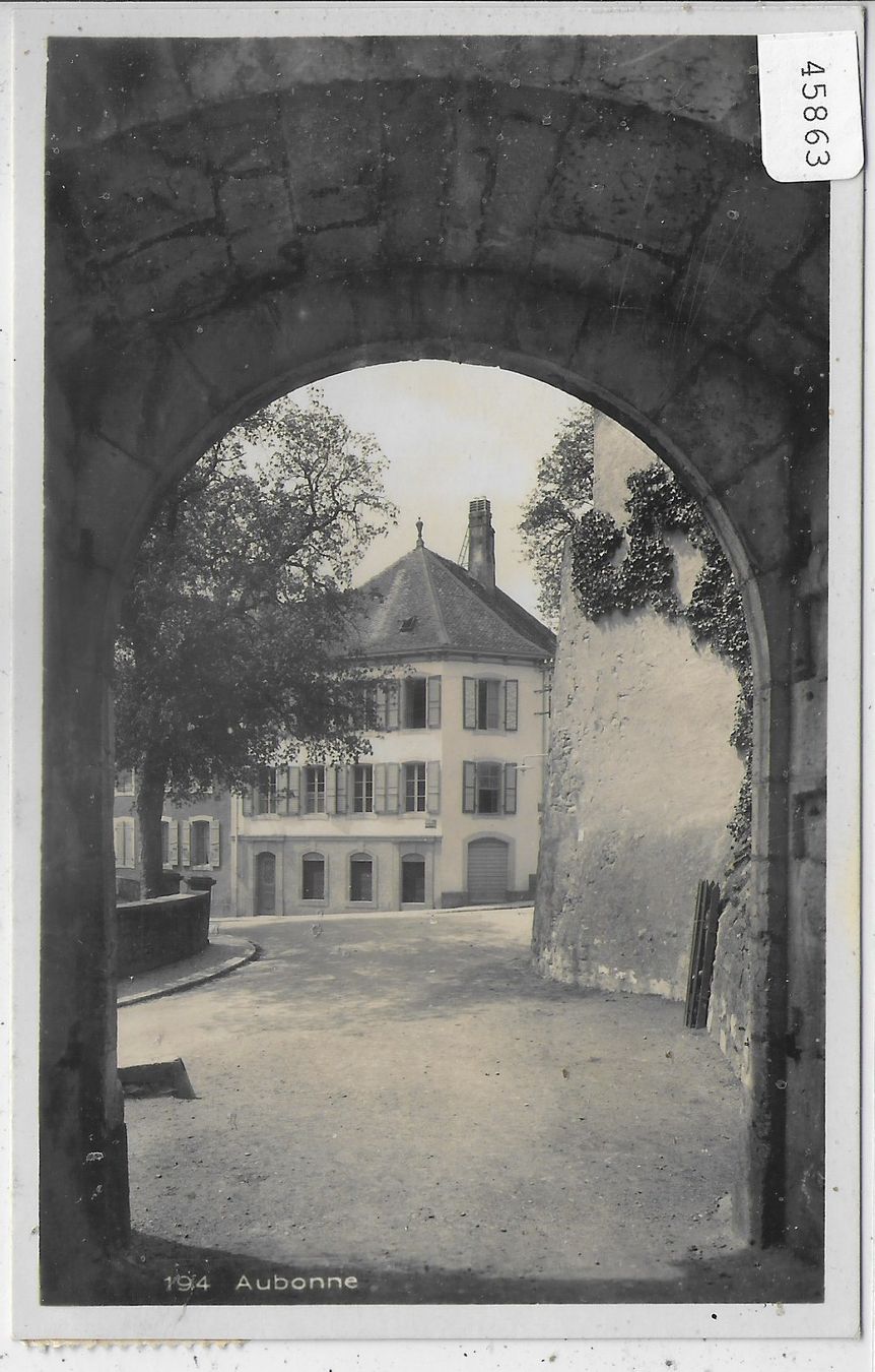 Cartoline postali: Aubonne - Stadtpartie – Usato da Ettingen venduto da Kartenplanet