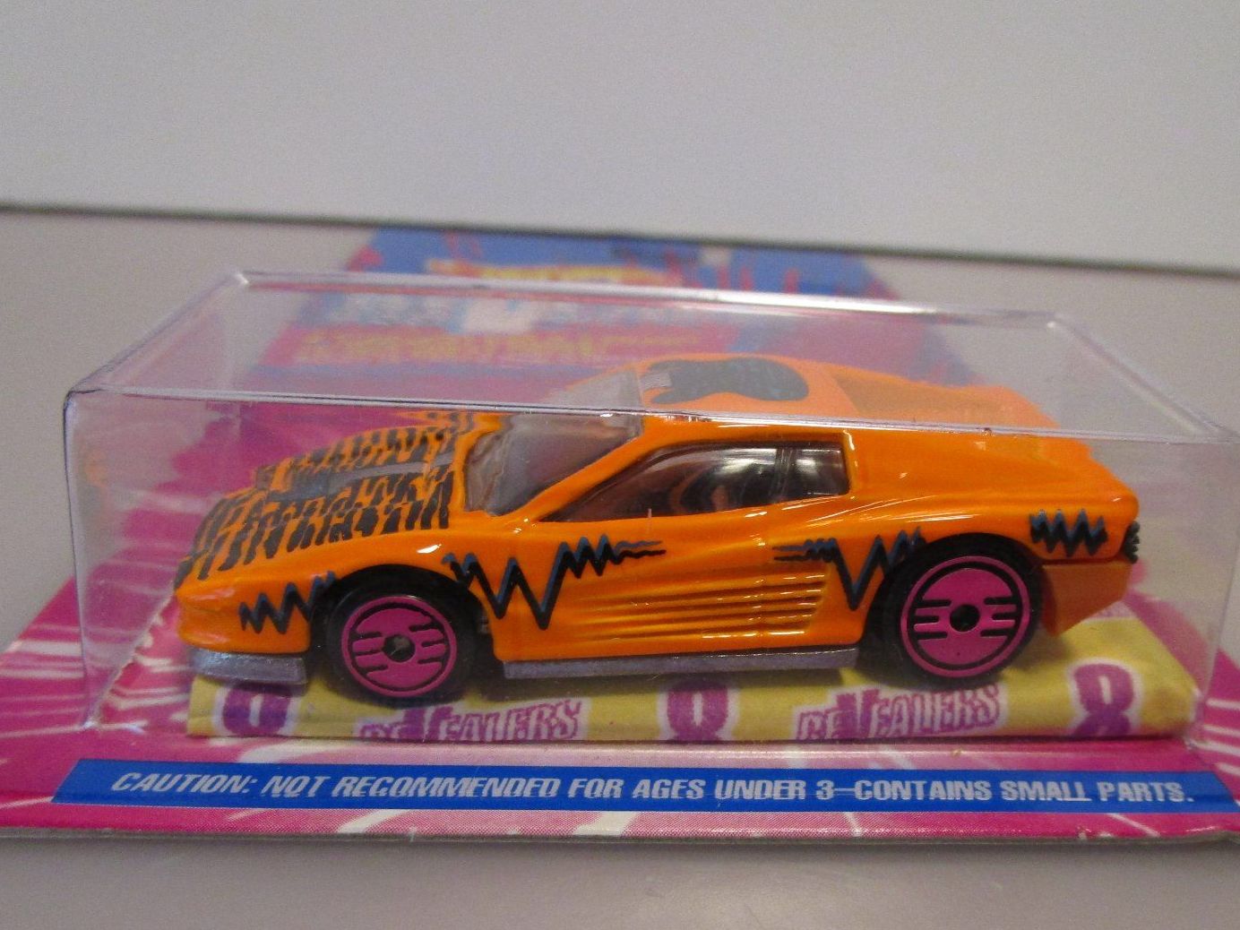 Ferrari Modellini d'auto: HOT WHEELS REVEALERS FERRARI TESTAROSSA  # 8 – Nuovo e nell'imballaggio originale da Chêne-Bourg venduto da breno56 1