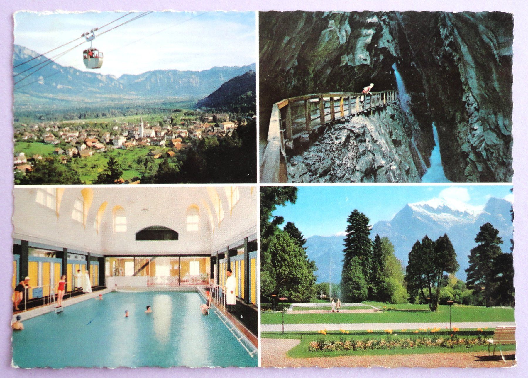 Ansichtskarten: Bad Ragaz – Gebraucht aus Fétigny von Billy2miny