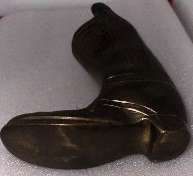 Herrenschuhe: Messing Stiefel Vintage Deko – Gebraucht aus Lutzenberg von Pinschi01 5
