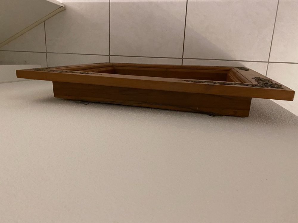 Holzschnitte: Elephant Holzrelief Schnitzerei Top Bild! – Gebraucht aus Buochs von 49er 3