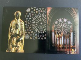 Alte Postkarten Set Kathedrale Clermont-Ferrand 1959