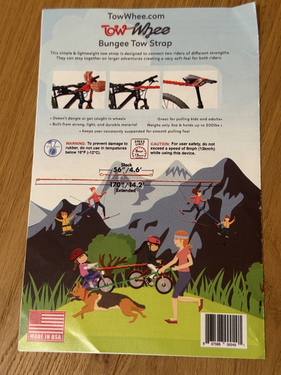 Cordes de remorquage: TowWhee Kids Bungee-Abschleppseil – D'occasion à Wolfhausen par ruizze 1