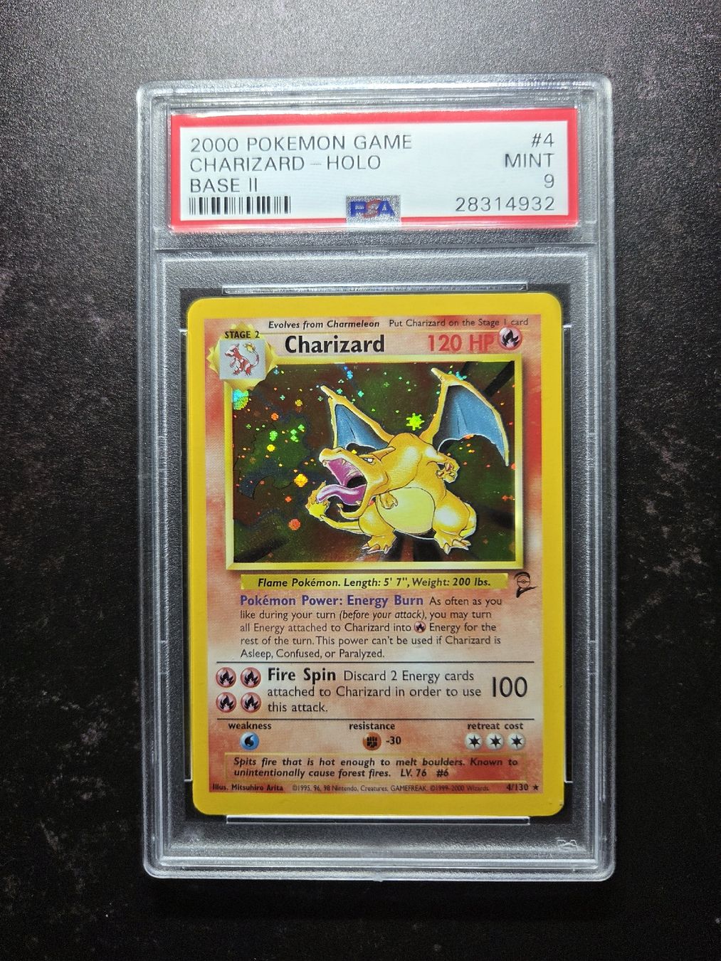 Pokémon Carte collezionabili: CHARIZARD HOLO PSA 9 Mint Base II Pokemon – Usato da Lauerz venduto da gp9_zt9k 5
