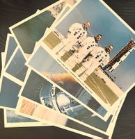 Apollo 9 – 8 Originalabzüge der N.A.S.A. – Jahr 1969.