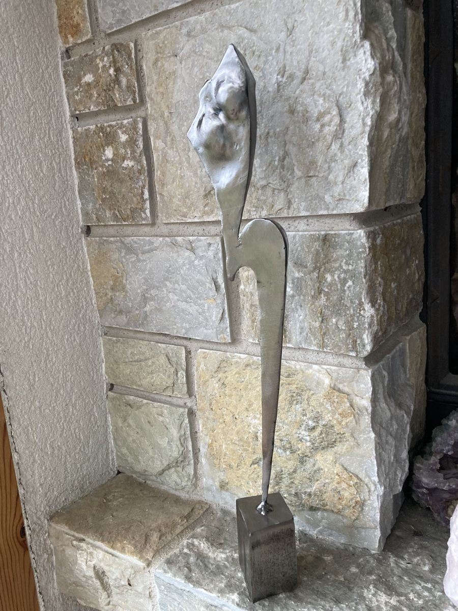Figuren: Eisenplastik, Skulptur, Unikat – Neu (gemäss Beschreibung) aus Sornard - Nendaz von Mapere