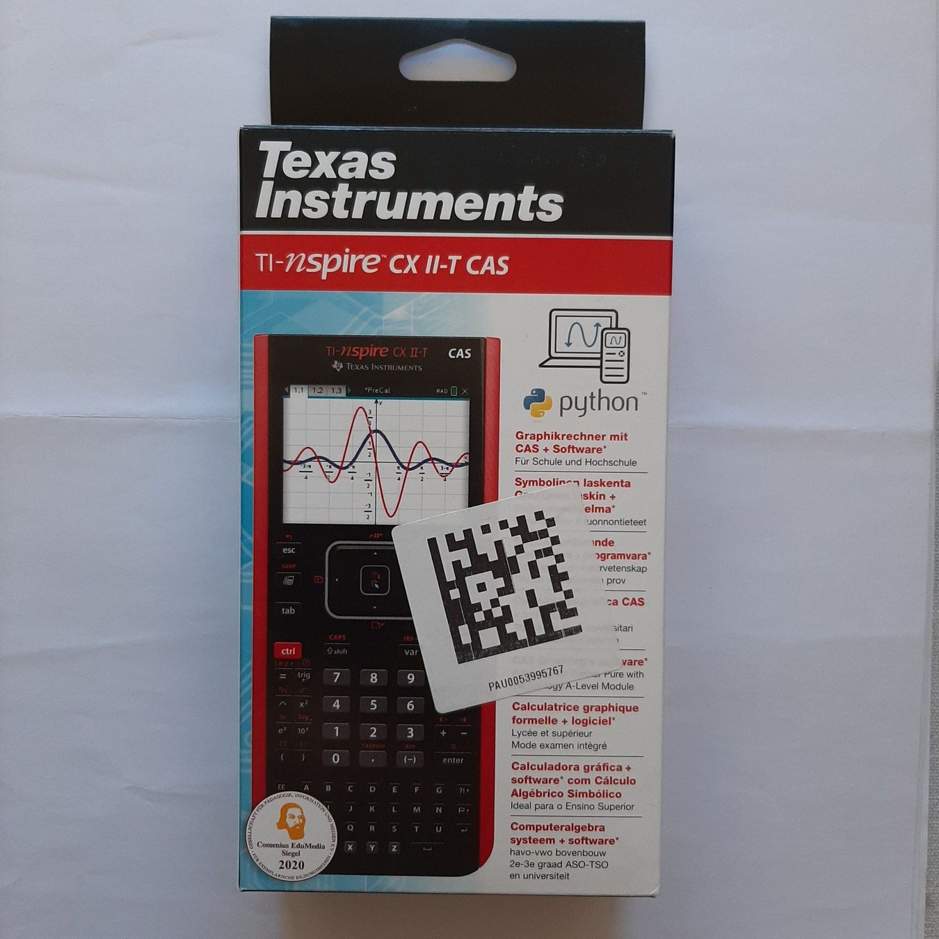 Texas Instruments Calcolatrici tascabili: TI-Nspire CX II-T CAS – Nuovo (secondo la descrizione) da Carouge GE venduto da cecob0909 8