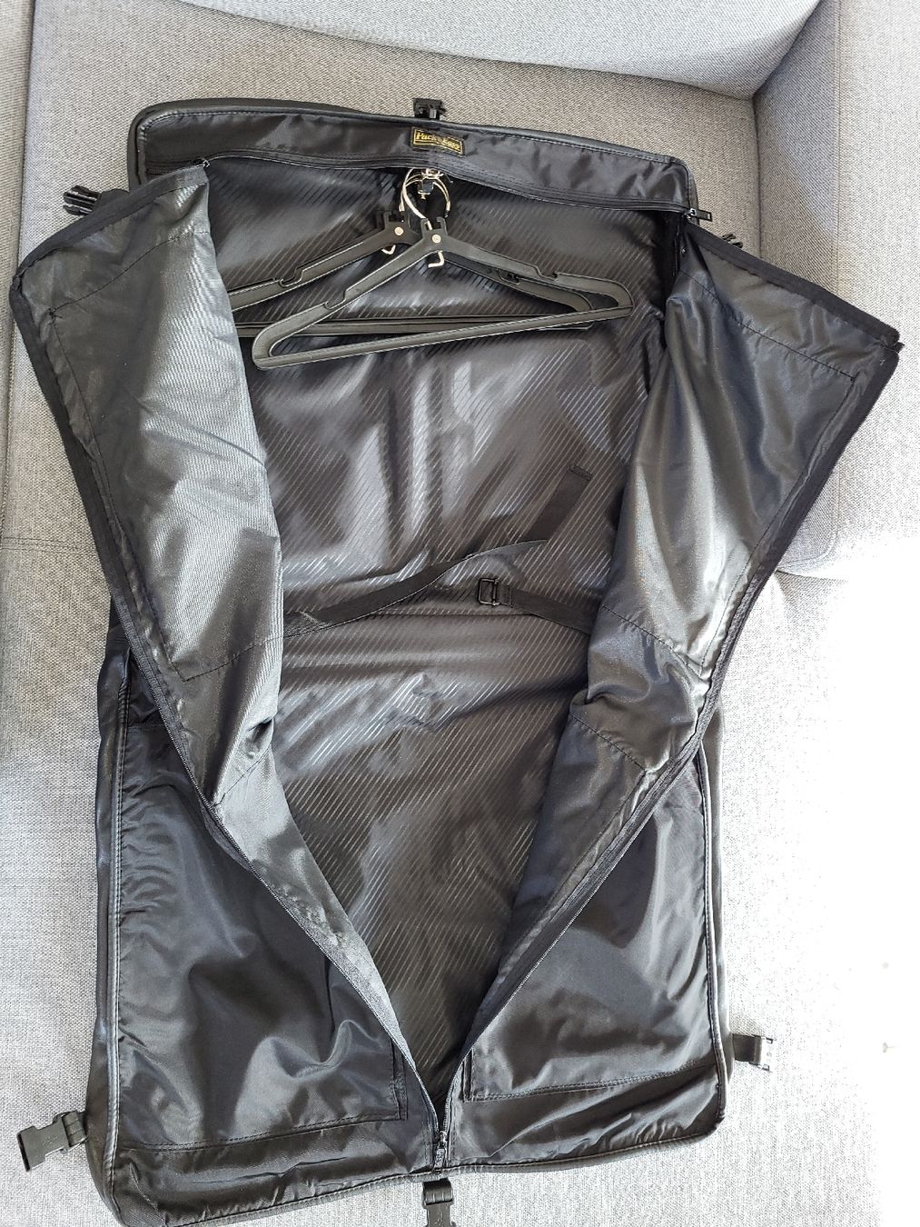 Reisekoffer: Kleidersack, Reisetasche, Echtleder – Gebraucht aus Rietheim von Maronli 6