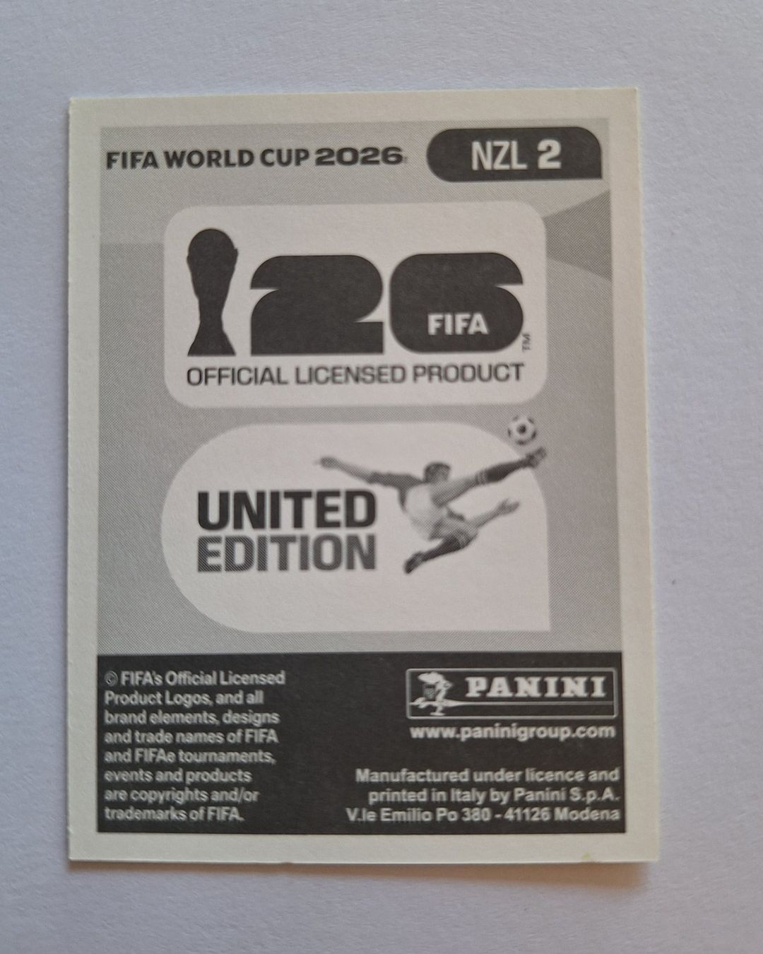 Panini Sammelbilder & Trading cards: Panini Max Crocombe NZL 2 – Neu (gemäss Beschreibung) aus Romanens von Crocette 1