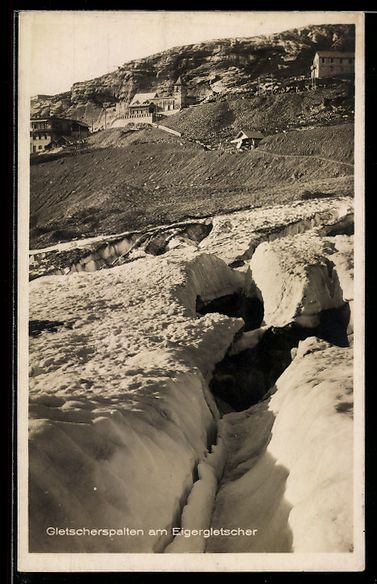 Cartes postales: AK Gletscherspalten am Eigergletscher – D'occasion à Berlin par bartko-reher