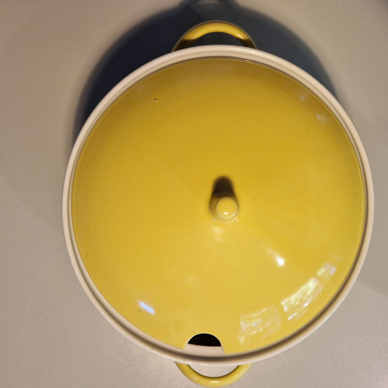 Rössler Servierplatten: Soupière Rössler jaune – Gebraucht aus Mervelier von marbre75 3