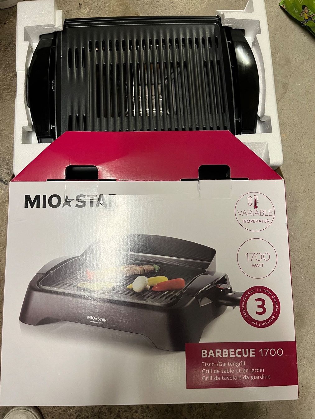 Griglie: Elektro Tisch-/Gartengrill – Usato da Zürich venduto da oli_9dhs 1