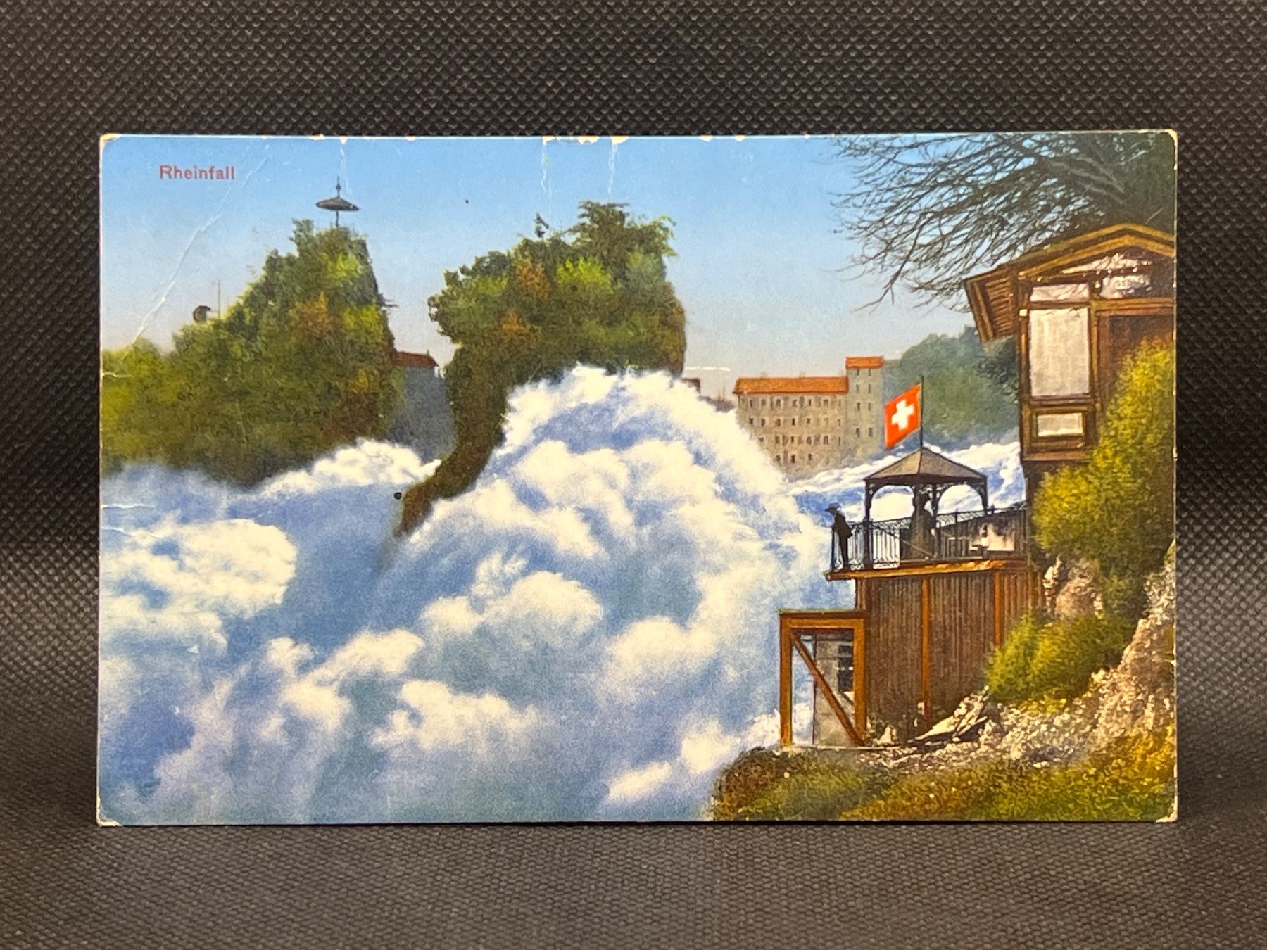 Cartoline postali: Rheinfall – Usato da Widnau venduto da Brusi9
