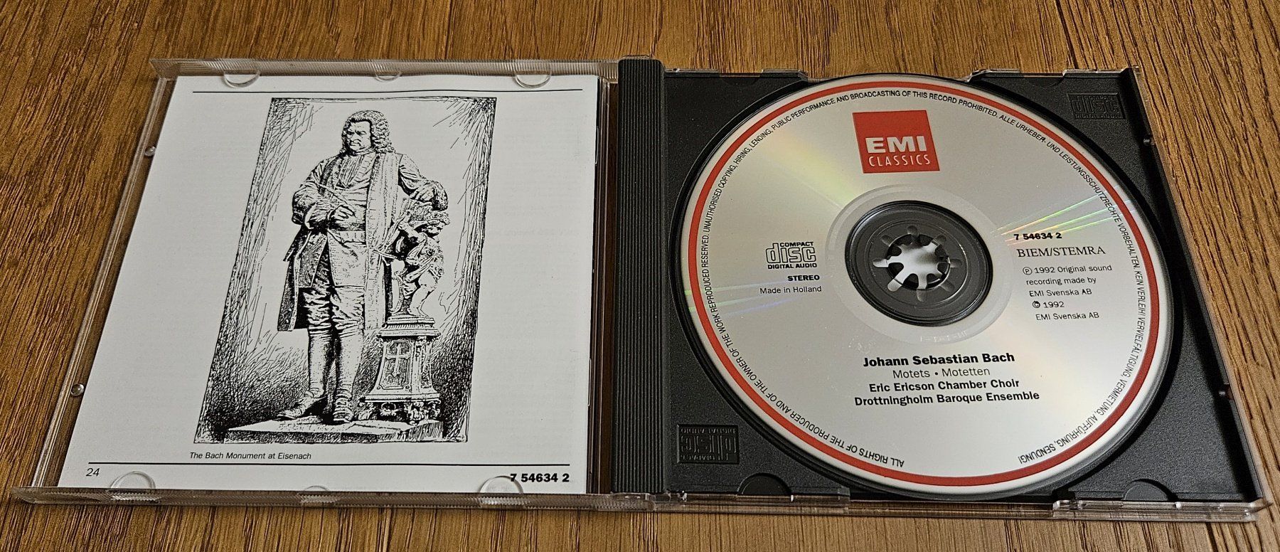 CD: CD Bach: Motetten – Usato da Schaffhausen venduto da asyouwestley 3