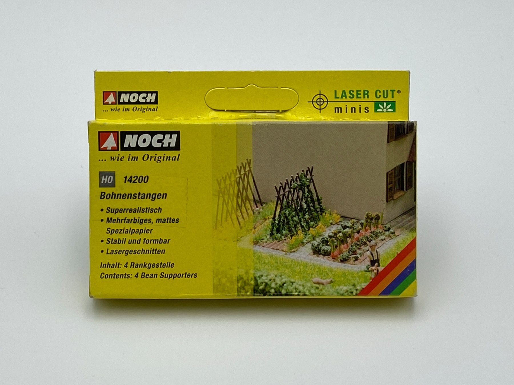Noch Modelleisenbahnen: NOCH 14200 H0 Bohnenstangen – Neu und originalverpackt aus Neukirch a.d. Thur von Modellbaushop